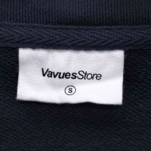 VAVUES STORE ハーフジップ プルオーバー スウェット メンズ import:S