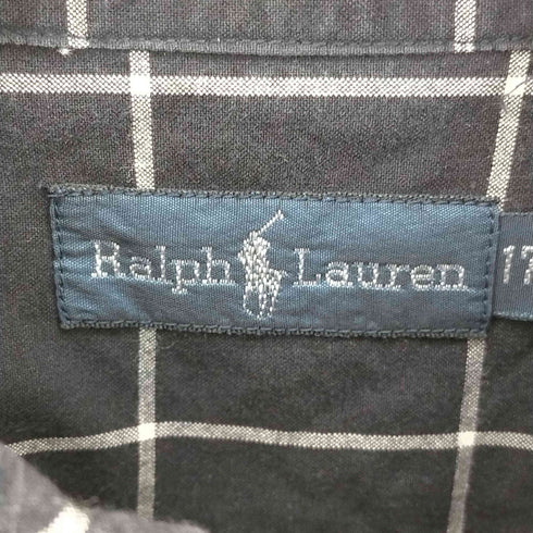ラルフローレン RALPH LAUREN ポニー刺繍 ボタンダウンチェックシャツ メンズ 170