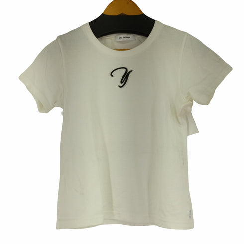 メルトザレディ Melt the lady ”initial” crew neck T-shirt レディース FREE