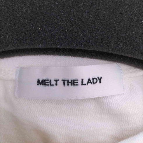 メルトザレディ Melt the lady ”initial” crew neck T-shirt レディース FREE