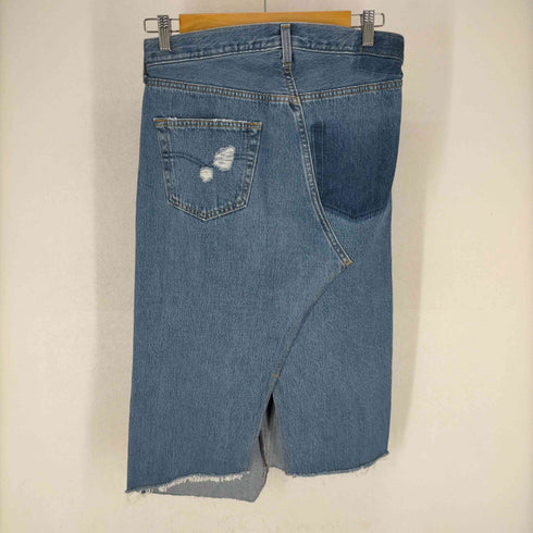スリッダ thridda 90s 501 97年7月製 denim remake skirt レディース W36