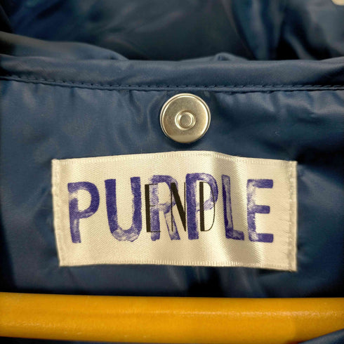 PURPLE END フード付き ダウンジャケット レディース FREE