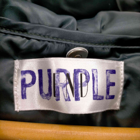 PURPLE END フード付き ダウンジャケット レディース FREE