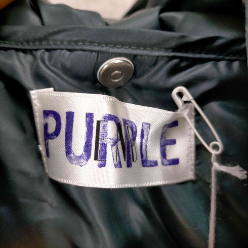PURPLE END フード付き ダウンジャケット レディース FREE