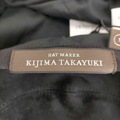キジマタカユキ KIJIMA TAKAYUKI スウェードキャスケット レディース JPN:1