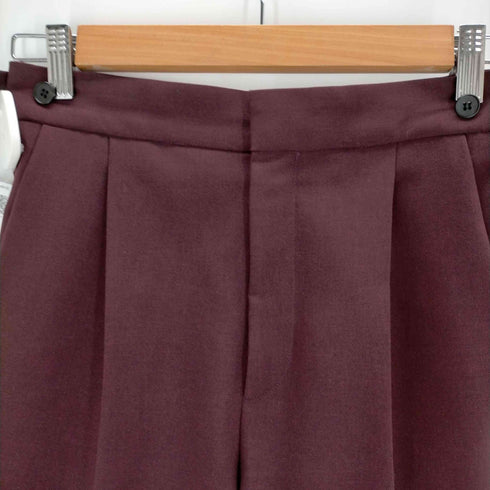 アダムエロペ Adam et Rope センタープレスワークパンツ レディース 34