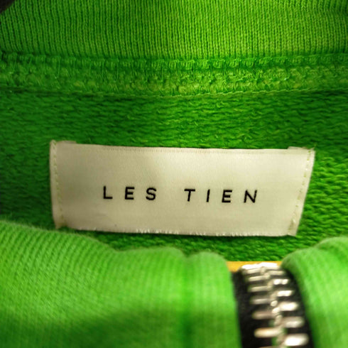 レスティエン LES TIEN ハーフジップスウェット 製品染め レディース XXS
