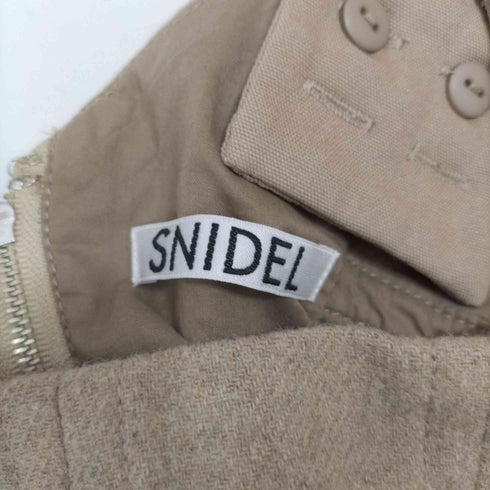 スナイデル snidel ミリタリーウールスカート レディース 0