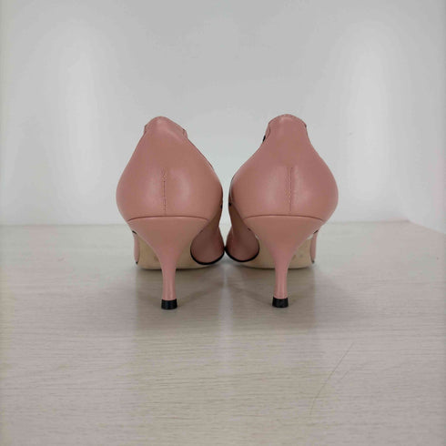 バリー BALLY UGHA ポンプ リボンパンプス レディース US:7