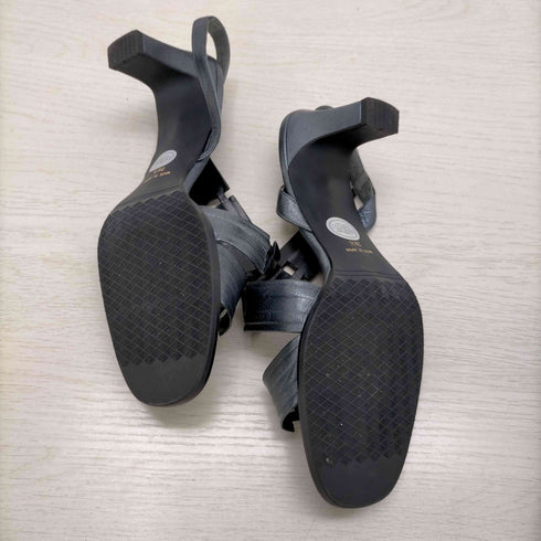 ミハマ MIHAMA レザーストラップサンダル レディース 24 1/2