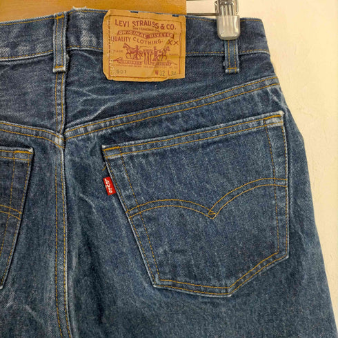 リーバイス Levis 80s USA製 501 ボタン裏546 ハチマル ボタンフライ デニムパンツ メンズ