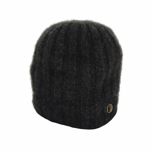 シャポードオー Chapeaud'O BFX Rib Knit Beanie ブルーフォックス ニットビーニー レディース 56~58cm