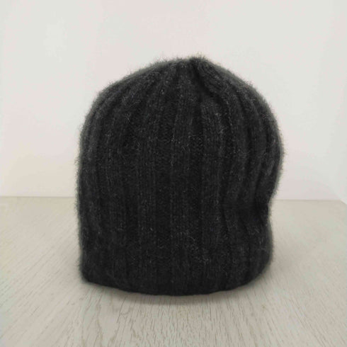 シャポードオー Chapeaud'O BFX Rib Knit Beanie ブルーフォックス ニットビーニー レディース 56~58cm