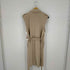 ザラ ZARA スエードタッチロングベスト レディース import:M