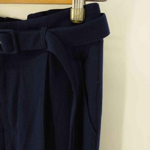ユナイテッドアローズグリーンレーベルリラクシング UNITED ARROWS green label relaxing スフレット ベルト ワイド パンツ レディース JPN:40