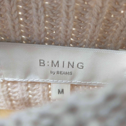 ビーミングバイビームス B:MING by BEAMS 畦編みニットベスト レディース ONE SIZE