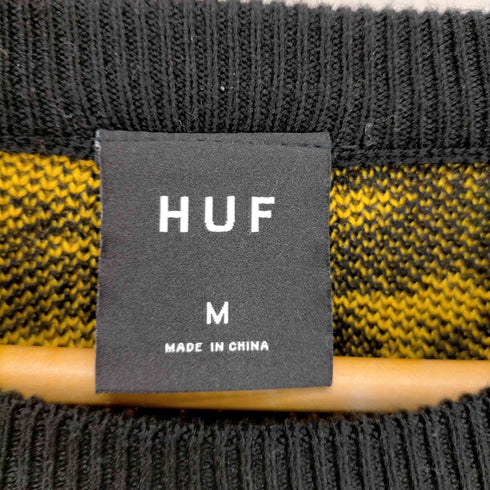 ハフ HUF 24SS ×JAIME MUNOZ NO.5 HORSE CREWNECK SWEATER メンズ import:M