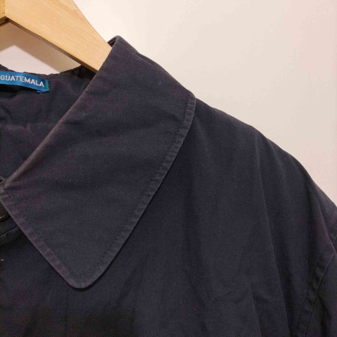 RUE DU FOUR FOR MILWAY 80-90s MADE IN GUATEMALA製 ポリコットン ライナー付き ステンカラーコート メンズ 42