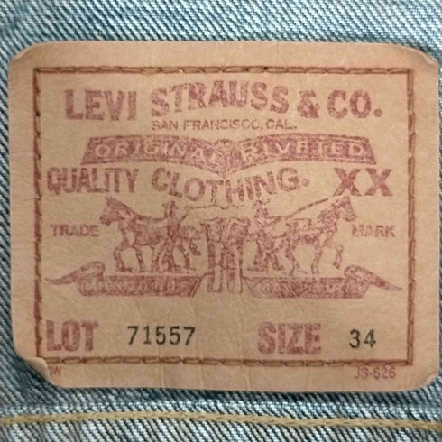 リーバイス Levis 90S 71557-02 3rd 復刻 トラッカージャケット 日本製 メンズ US:34