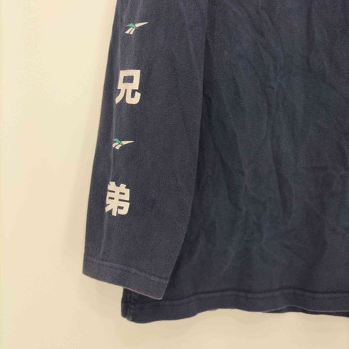リーボッククラシック REEBOK CLASSIC ロゴプリント ロングスリーブシャツ ロンT メンズ import:L