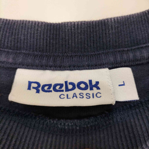 リーボッククラシック REEBOK CLASSIC ロゴプリント ロングスリーブシャツ ロンT メンズ import:L
