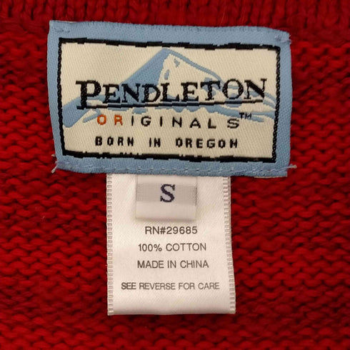 ペンドルトン PENDLETON ネイティブ柄 コンチョボタン ショールカラーカーディガン メンズ JPN:S