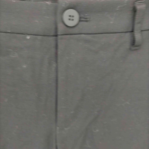 イッセイミヤケ ISSEY MIYAKE ノータックウールスラックス レディース JPN:1