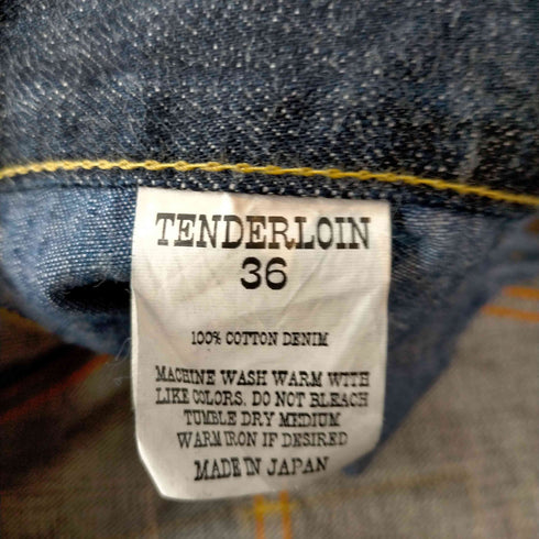 テンダーロイン TENDERLOIN 22SS DENIM PANTS WASH メンズ 36