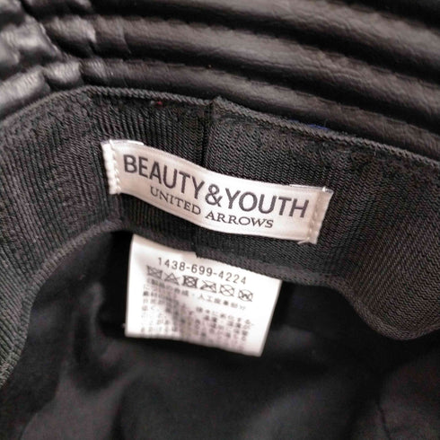 ビューティーアンドユースユナイテッドアローズ BEAUTY & YOUTH UNITED ARROWS フェイクレザーバケットハット レディース