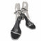 NEOUS Silver Tanev Sandals Tストラップ ヒールサンダル レディース 391/2