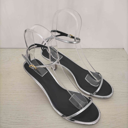 NEOUS Silver Tanev Sandals Tストラップ ヒールサンダル レディース 391/2