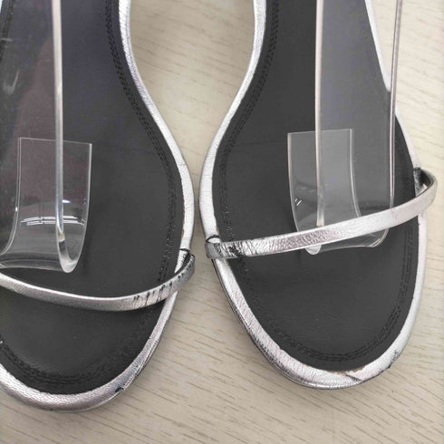 NEOUS Silver Tanev Sandals Tストラップ ヒールサンダル レディース 391/2