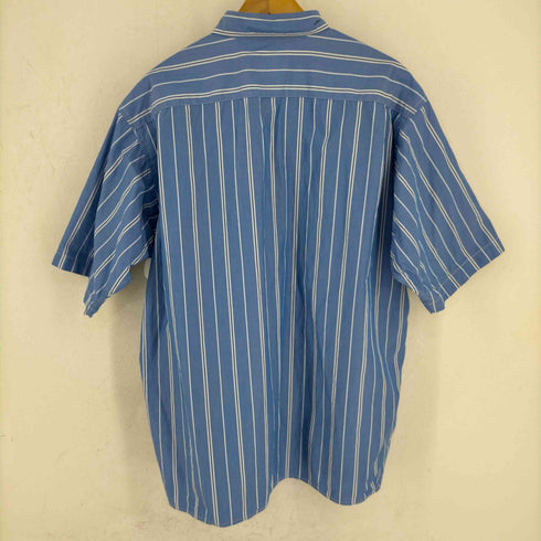 ビームス BEAMS ルーズフィット ストライプ ショートスリーブ シャツ メンズ import:M