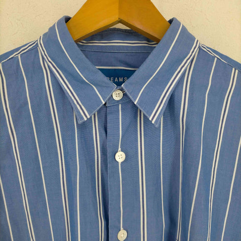 ビームス BEAMS ルーズフィット ストライプ ショートスリーブ シャツ メンズ import:M