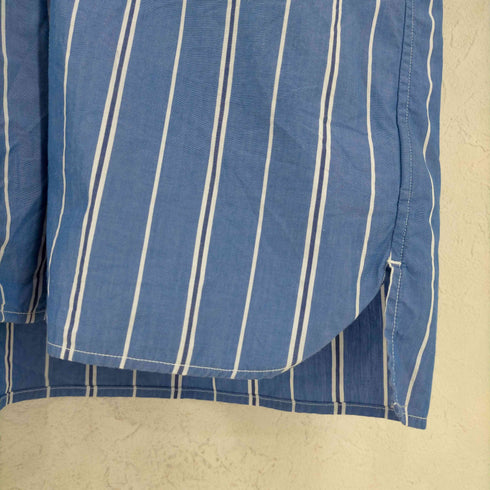 ビームス BEAMS ルーズフィット ストライプ ショートスリーブ シャツ メンズ import:M