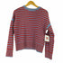 ビームスボーイ BEAMS BOY 22AW 7ゲージ ボーダー クルーネック ニット レディース