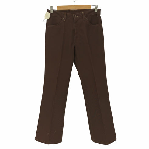 リーバイス Levis 70S USA製 517 STA-PREST スタプレ ボタン裏520刻印 ポリエステル パンツ 77年製 42TALON メンズ