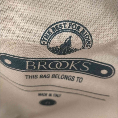 ブルックス BROOKS イタリア製 コーティングキャンバスバックパック メンズ