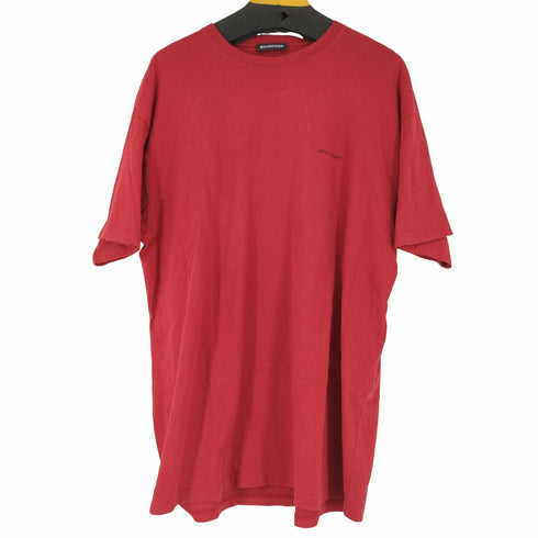 バレンシアガ BALENCIAGA 19SS フロントロゴオーバーサイズ S/S Tシャツ メンズ import:L