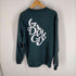 ガールズドントクライ Girls Don’t Cry 18AW Crewneck Sweatshirt ロゴプリントクルーネックスウェット メンズ JPN:XL