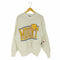 チャンピオン Champion 80s USA製 青刺繍タグ前期 カレッジロゴプリント クルーネックスウェット メンズ import:XL