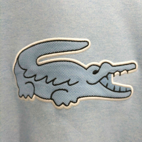 ラコステ LACOSTE ワニロゴステッチダブルフェイススクルーネックスウェット メンズ import:XS