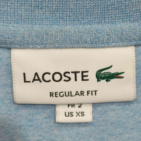 ラコステ LACOSTE ワニロゴステッチダブルフェイススクルーネックスウェット メンズ import:XS