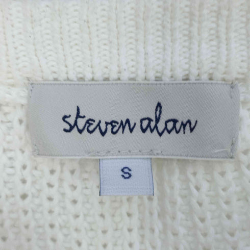 スティーブンアラン Steven Alan ラグラン コットン クルーネックニット メンズ JPN:S