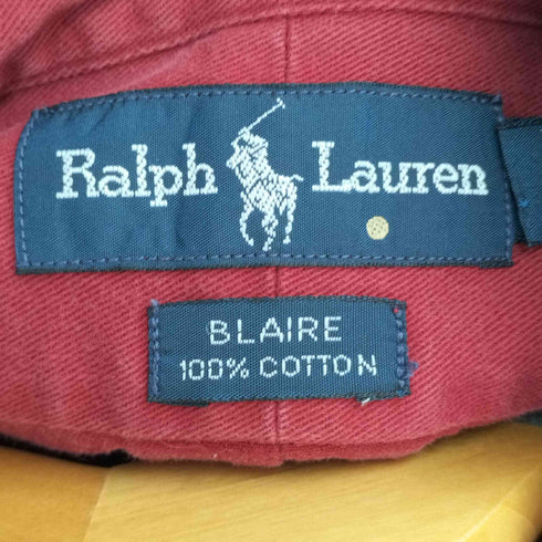 ラルフローレン RALPH LAUREN BLAIRE スモールポニー刺繍 L/S シャツ メンズ import:L