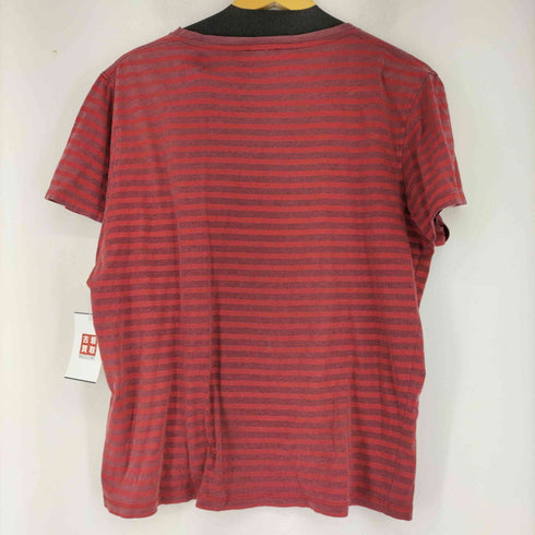 アーペーセー A.P.C. RUE MADAME PARIS コットンボーダーTシャツ メンズ import:M