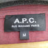 アーペーセー A.P.C. RUE MADAME PARIS コットンボーダーTシャツ メンズ import:M