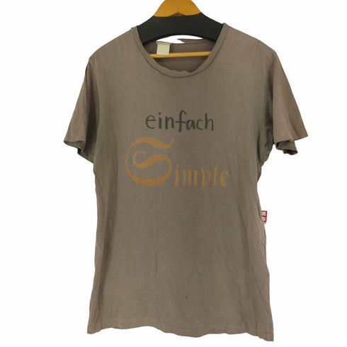 エヌハリウッド N.HOOLYWOOD フロントプリント S/S Tシャツ メンズ US:38
