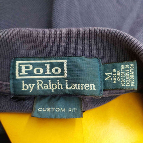 ポロバイラルフローレン Polo by RALPH LAUREN ビッグポニー刺繍 S/S ポロシャツ メンズ import:M