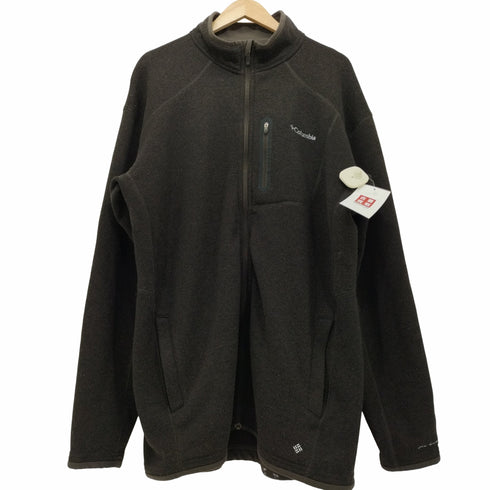 コロンビア Columbia ジップアップニットジャケット ブルゾン メンズ import:XXL